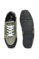 Trussardi Nylon és bőr sneakers cipő férfi