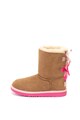 UGG Cizme fara inchidere, impermeabile de piele intoarsa Bailey Bow II Fete