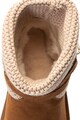 UGG Ghete de piele intoarsa si material textil, cu bareta Purl Femei