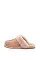 UGG Papuci de piele intoarsa cu captuseala de blana Scuffette Femei