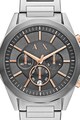 ARMANI EXCHANGE Drexler fémszíjas chrono karóra férfi