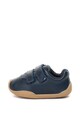 bibi kids Pantofi sport de piele cu velcro si fisioflex 3.0 Baieti