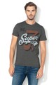 SUPERDRY Tricou cu imprimeu logo 4 Barbati