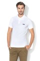 SUPERDRY Tricou polo din material pique, cu broderie logo Barbati