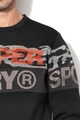 SUPERDRY Bluza sport cu imprimeu text Gym Tech Barbati