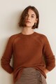 Mango Плетен пуловер Londrina с реглан ръкави Жени