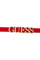 GUESS Curea skinny de piele ecologica cu logo metalic Femei