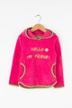 Agatha Ruiz de la Prada Hanorac din fleece cu text brodat Letters Fete