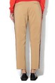 Maison Scotch Pantaloni chino slim fit cu segmente laterale contrastante Femei