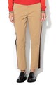 Maison Scotch Pantaloni chino slim fit cu segmente laterale contrastante Femei