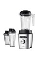 Heinner Blender  , 1500 W, highproblend, 30.000 rpm, 8 lame, , 2 recipiente tritan, Inox Femei