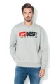 Diesel Bluza sport cu logo brodat S-Crew-Division Barbati