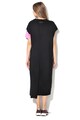 Diesel Rochie midi cu slit lateral si imprimeu grafic Femei