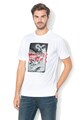 Diesel Tricou de bumbac, cu imprimeu grafic T-Just-Xz Barbati