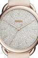 Fossil Часовник Tailor с кожена каишка Жени