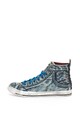 Diesel Tenisi mid-high cu aspect de denim Exposure Barbati