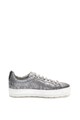 Diesel Pantofi sport flatform de piele ecologica Lenglas Femei