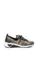 Diesel Pantofi sport slip-on cu aspect metalizat Kby Femei