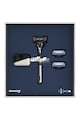 Gillette Set cadou: Aparat de ras  Mach3 + 2 rezerve + suport Barbati