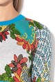 DESIGUAL Tramajapo virágmintás pulóver női