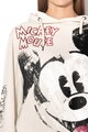 DESIGUAL Sansa kapucnis pulóver Miki egeres mintával női