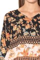 DESIGUAL Bluza cu model si terminatie elastica Sumatra Femei