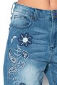 DESIGUAL Blugi mom fit cu detalii brodate Constance Femei