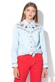 DESIGUAL Camasa de chambray cu detalii brodate Edna Femei