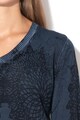DESIGUAL Пуловер Georgina с шпиц деколте и флорален десен Жени