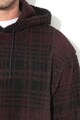 Levi's Fresh Leaves kockás kapucnis pulóver plüssbéléssel férfi