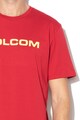 Volcom Tricou din bumbac organic cu imprimeu logo Crisp Euro Barbati