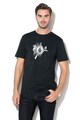 Volcom Tricou de bumbac organic cu imprimeu grafic Radiate Barbati