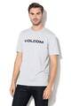 Volcom Tricou din bumbac organic cu imprimeu logo Crisp Euro Barbati