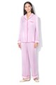 GUESS Сатинирана пижама с бродирано лого Жени