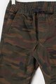 GUESS JEANS Pantaloni cu imprimeu camuflaj si snur in talie Baieti