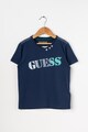 GUESS JEANS Logómintás póló 115 Fiú