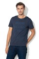 GUESS JEANS Slim fit póló hímzett logóval férfi