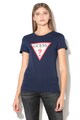 GUESS JEANS Tricou din amestec de modal, cu imprimeu logo Femei