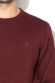 Gant Фино плетен пуловер с бродирано лого 2 Мъже