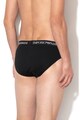 Emporio Armani Underwear Слипове с лого на талията, 2 чифта Мъже