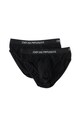 Emporio Armani Underwear Set de chiloti cu banda cu logo in talie - 2 perechi Barbati