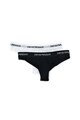 Emporio Armani Underwear Set de chiloti brazilieni cu banda cu logo in talie - 2 perechi Femei