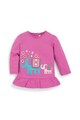 JoJo Maman Bebe Bluza cu imprimeu grafic Fete