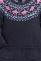 JoJo Maman Bebe Rochie tricotata cu doua buzunare Fete