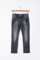 GUESS JEANS Blugi skinny cu aspect decolorat Baieti