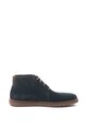 Clarks Ghete chukka de piele intoarsa cu softCushion Grandin Barbati