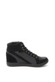 Versace Jeans Pantofi sport cu aspect matlasat si platforma wedge ascunsa Femei