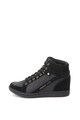 Versace Jeans Pantofi sport cu aspect matlasat si platforma wedge ascunsa Femei