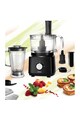 Heinner Robot de bucatarie  , 750 W, Bol 1.2 l, blender 1.8 L, disc feliere, maruntire, negru Femei