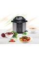 Heinner Multicooker cu gatire sub presiune  , 3.8 L, 15 programe, Vas antiadeziv detasabil, Presiune reglabila, Timer, Display led, Inox Femei